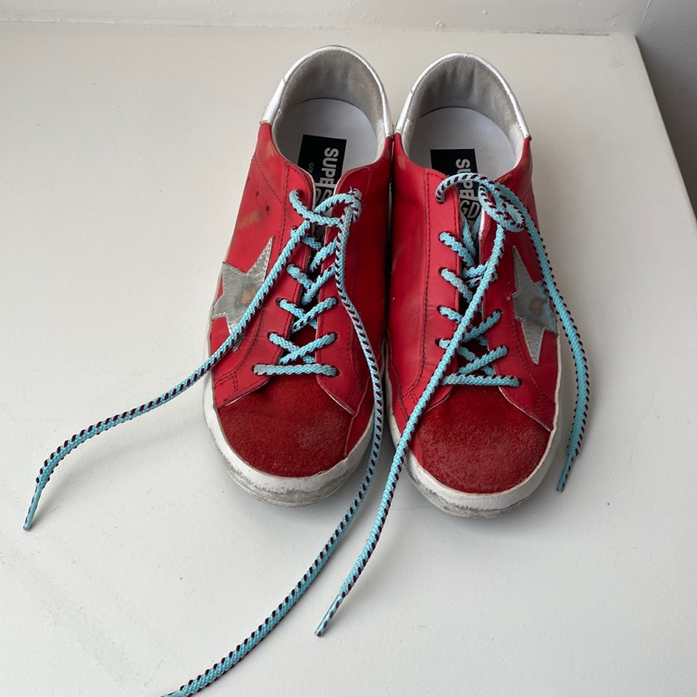 Golden Goose classic distressed shoes